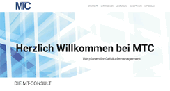 Desktop Screenshot of mt-consult-online.de