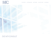 Tablet Screenshot of mt-consult-online.de